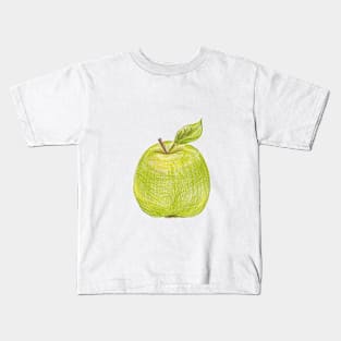 green apple Kids T-Shirt